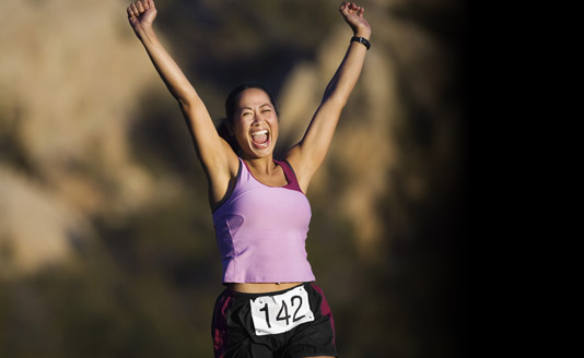 Home Page Rotator - Runner Celebrate